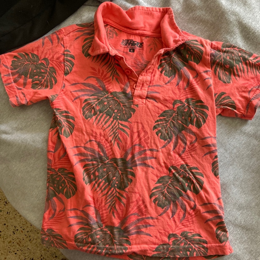 Boys collared shirt